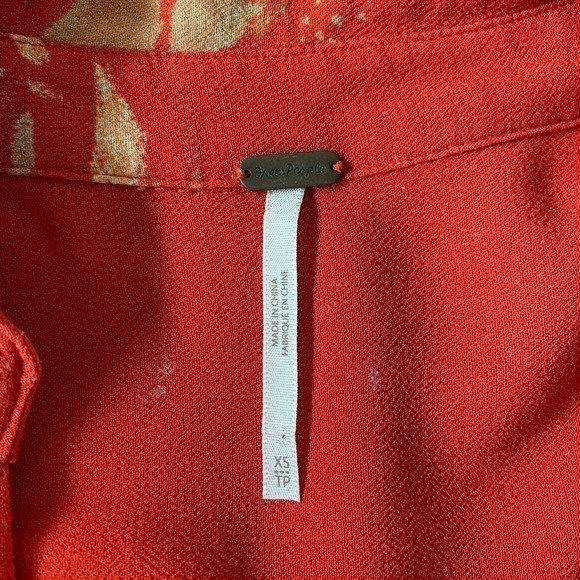 Free People Field of Butterflies Tunic Top Mini Dress - Picture 9 of 12